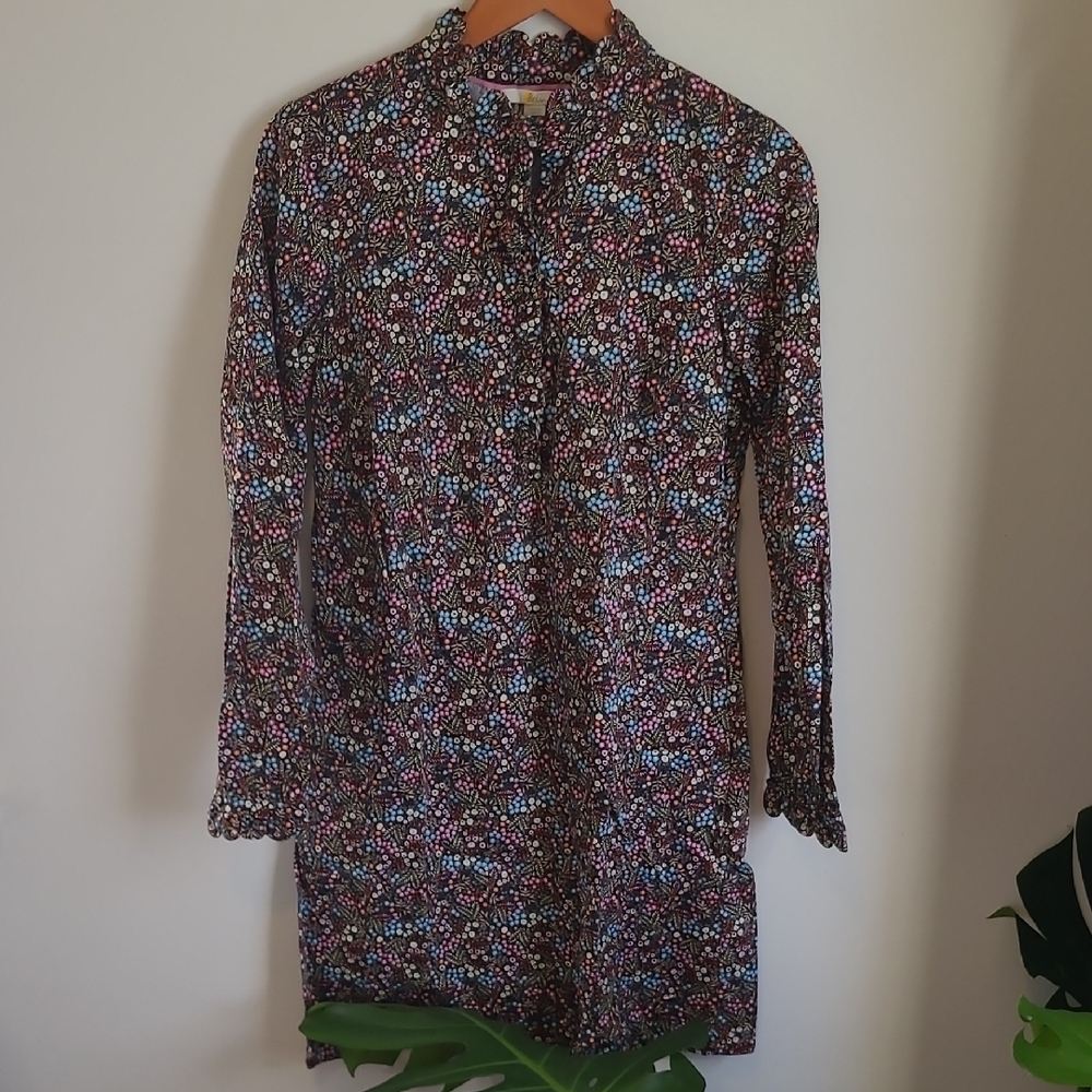 Boden Long Sleeve Midi Dress